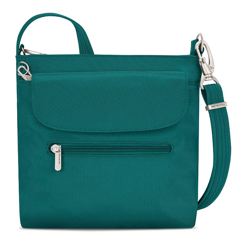 Travelon Anti-Theft Classic Mini Shoulder Bag, Green