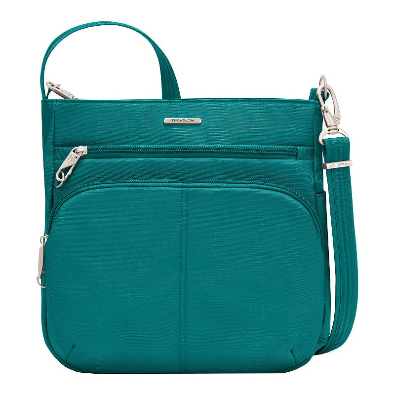 Travelon Anti-Theft Classic Crossbody Bag, Green