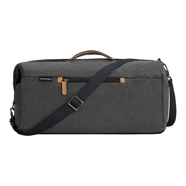 Travelon Transit Carry-On Duffle Backpack - Slate