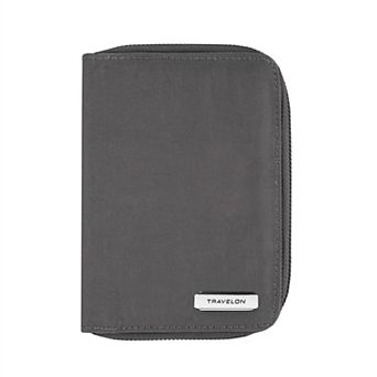 Travelon RFID-Blocking Passport Zip Wallet