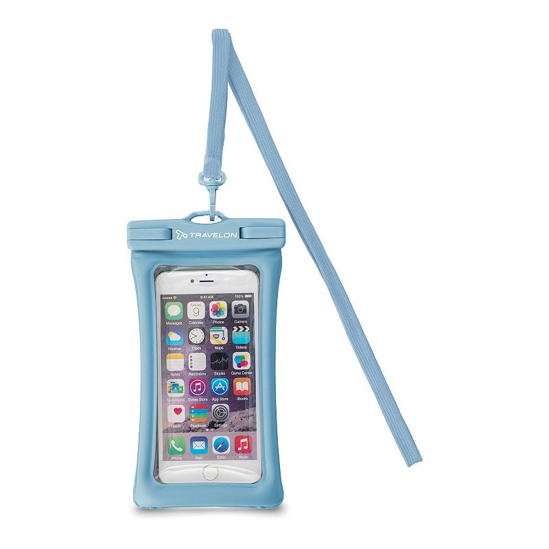 Travelon itFloats! Waterproof Pouch, Blue