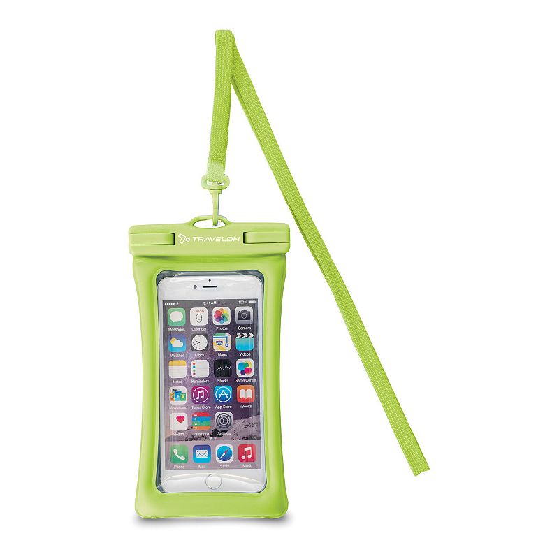 Travelon itFloats! Waterproof Pouch, Green