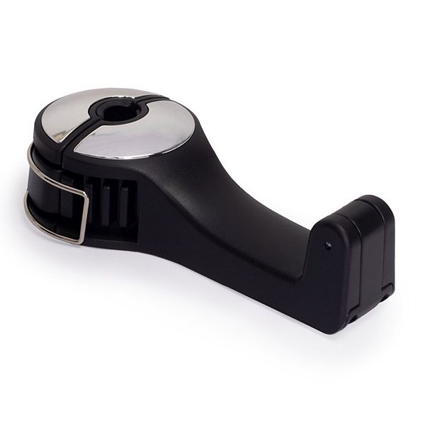 Travelon Headrest Hook & Phone Clip - Black