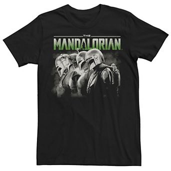 Men's Star Wars The Mandalorian Characters Line Up Tee