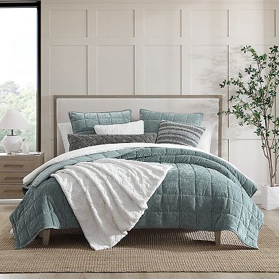 Koolaburra by UGG Caris Velvet Quilt Set with Shams