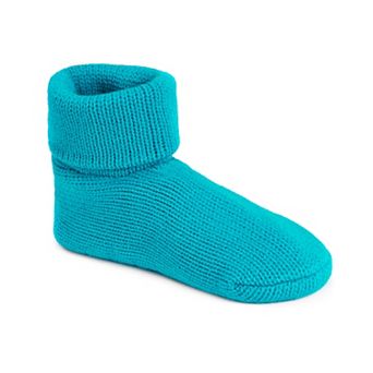 Women's Softones By Muk Luks Cuffed Slipper Socks