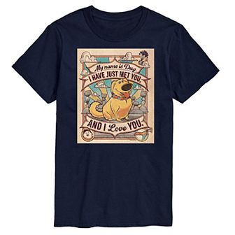 Disney / Pixar's UP Big & Tall Name Is Dug Graphic Tee