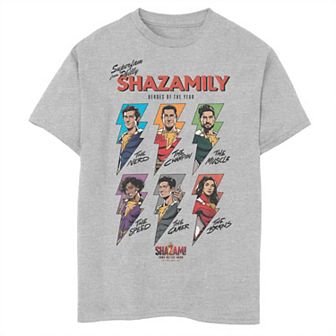 Boys 8-20 Shazam Fury Of The Gods The Shazamily Of Philly's Tee