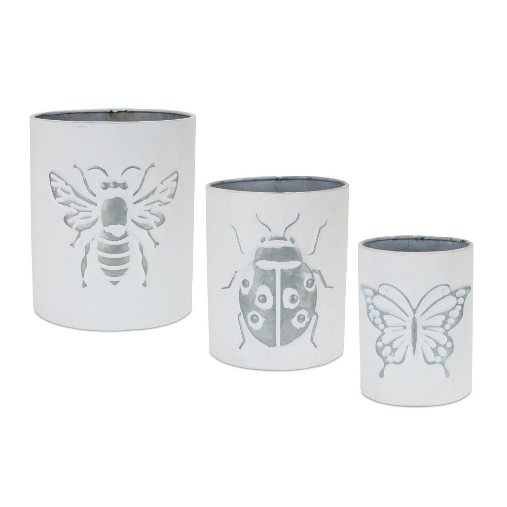 Melrose Insect Planter Table Decor 3-piece Set