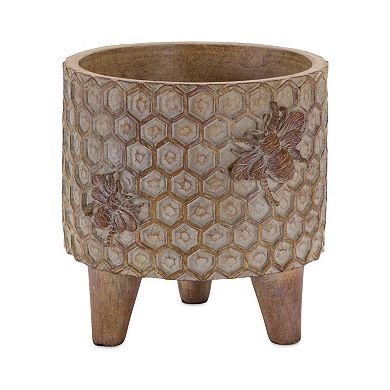 Melrose Honeycomb Planter Table Decor 2-piece Set