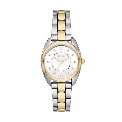 Relic By Fossil Women s Annalise Two Tone Link Watch ZR34639
