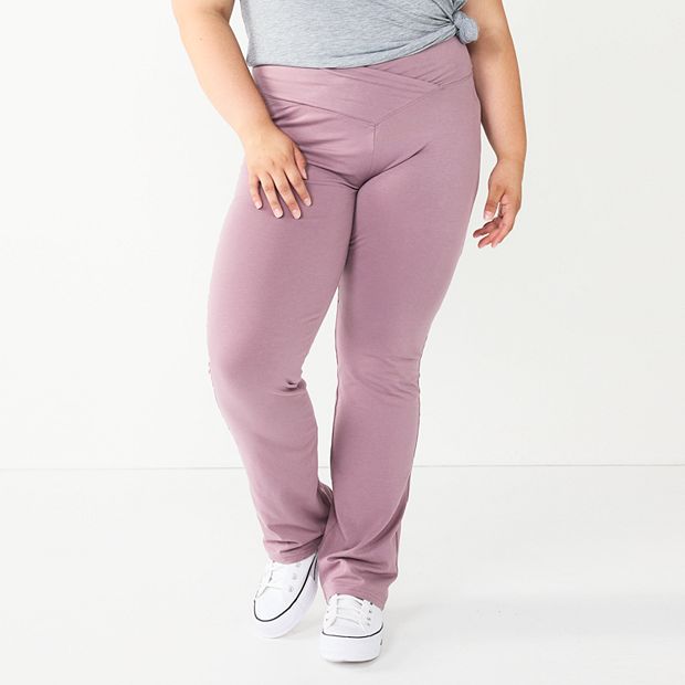 Crossover Waist Yoga Pants