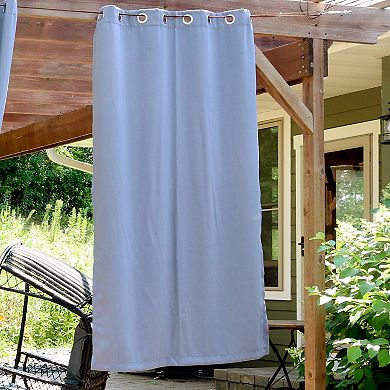 Sunnydaze Outdoor Blackout Curtain Panel with Grommets