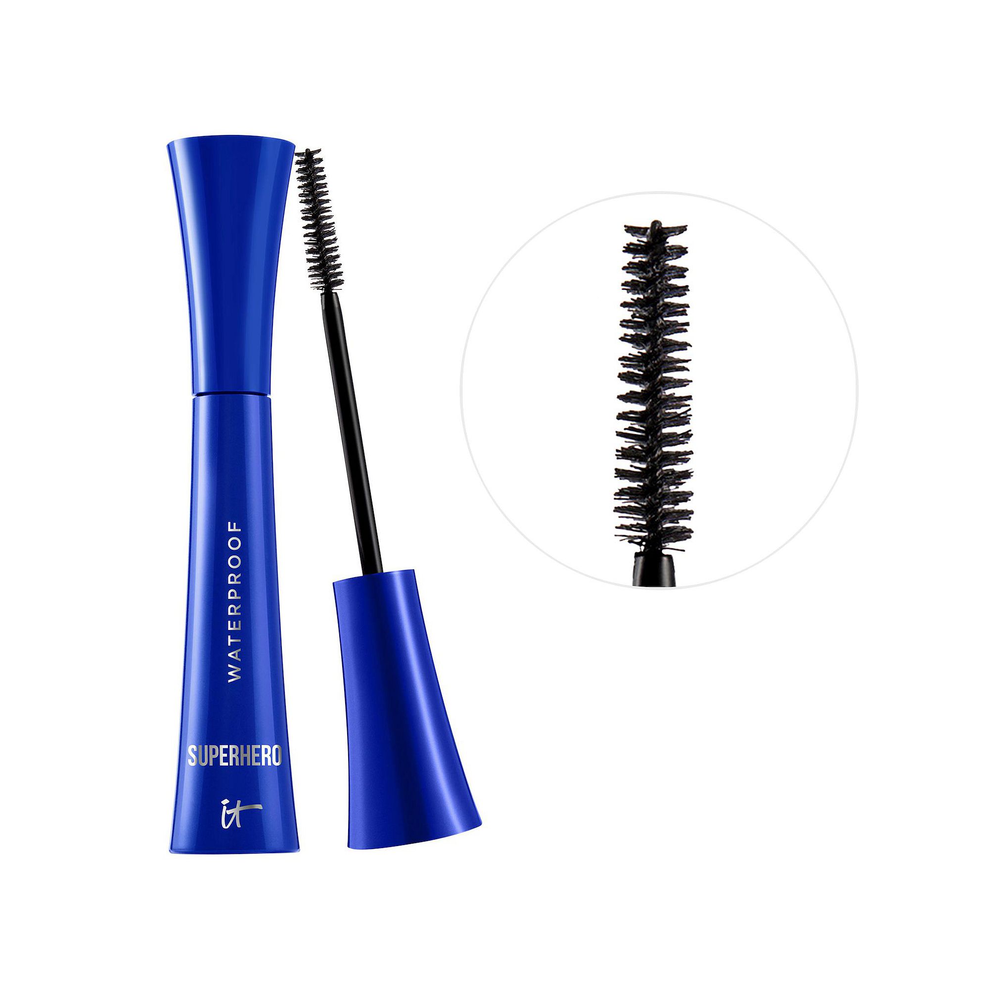 IT Cosmetics Superhero Volumizing Waterproof Mascara, Size: .04Oz, Black