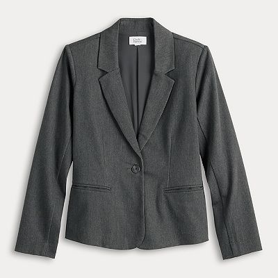 Kohls black blazer hotsell