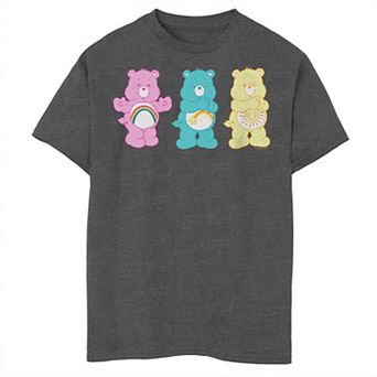 Boys 8-20 Care Bears Trio Cheer Bear Wish Bear Funshine Bear Graphic Tee