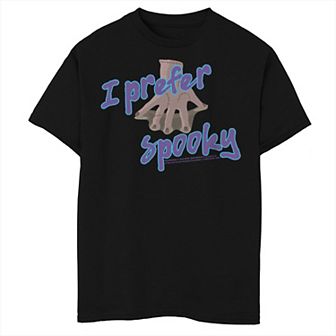 Boys Wednesday I Prefer Spooky Graphic Tee