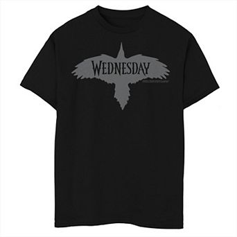 Boys 8-20 Husky Wednesday Raven Graphic Tee
