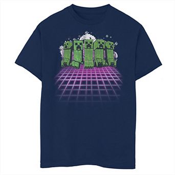 Boys 8-20 Husky Minecraft Five Creepers Graphic Tee