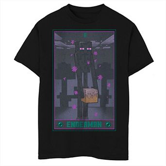 Boys 8-20 Husky Minecraft Ender's Tarot Card Graphic Tee