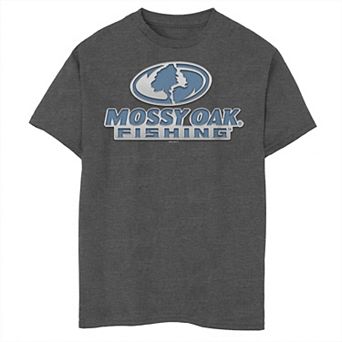 Boys 8-20 Husky Mossy Oak Fishing Logo Graphic Tee