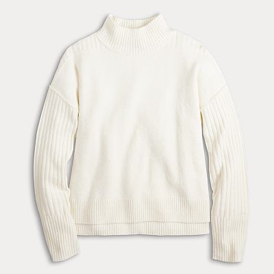 Juniors SO Cozy Mock Neck Sweater