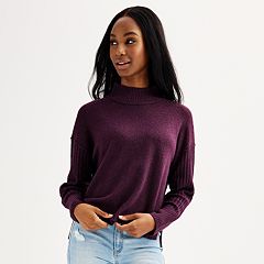 Kohls mock turtleneck on sale womens