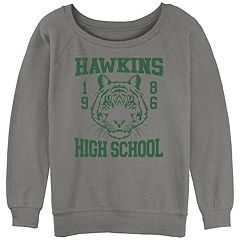 Men's Stranger Things Hawkins High School Tiger 1983 T-Shirt - Cream - X  Large