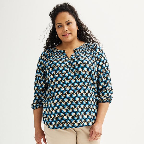 Kohls plus size blouses sale