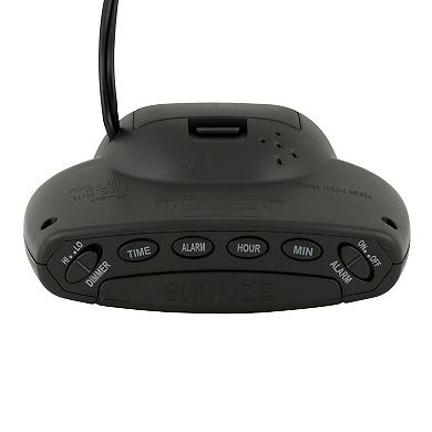 La Crosse Technology Equity by La Crosse Blue LED Dual USB Digital Alarm Clock