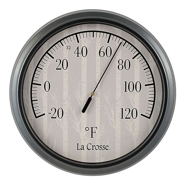La Crosse Technology 8in. Analog Indoor/Outdoor Thermometer