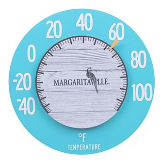 La Crosse Technology 8 in Margaritaville Indoor/Outdoor Thermometer