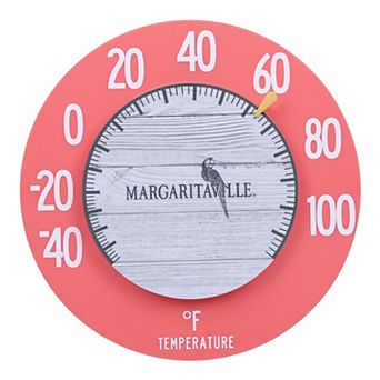 La Crosse Technology 8 in Margaritaville Indoor/Outdoor Thermometer