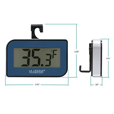 La Crosse Technology Digital Refrigerator / Freezer Thermometer