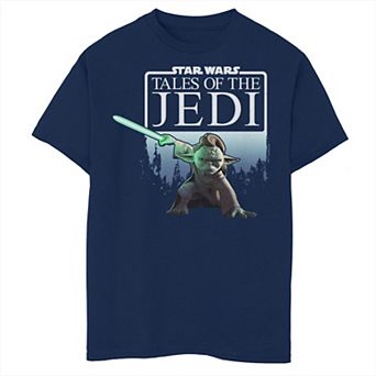 Boys 8-20 Husky Star Wars Tales Of The Jedi Yaddle Graphic Tee