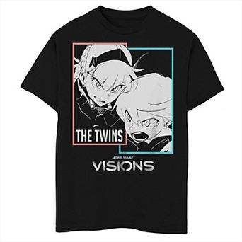 Boys 6-20 Star Wars Visions The Twins Box Up Graphic Tee