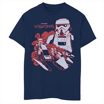 Boys 6-20 Star Wars Visions Stormtrooper Ride Graphic Tee