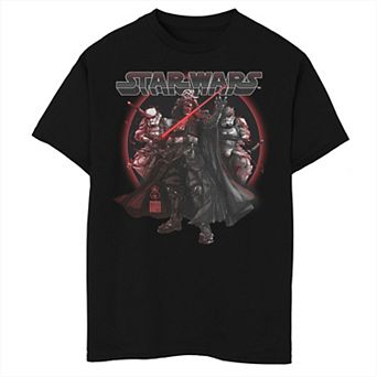 Boys 6-20 Star Wars Visions Vader & Troopers Graphic Tee