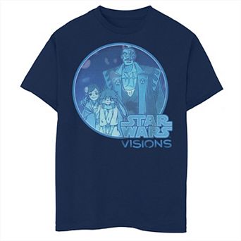 Boys 6-20 Star Wars Visions Family Graphic Tee