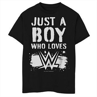 Boys 8-20 Husky WWE Just A Boy Graphic Tee