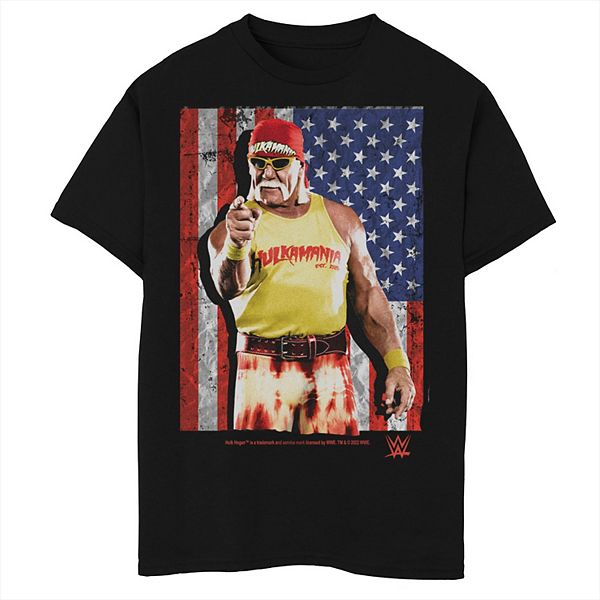 Boys 8-20 Husky Wwe Hulkamania Graphic Tee