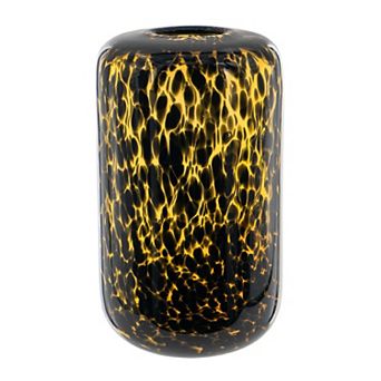 Cheetah Print Decorative Vase Table Decor