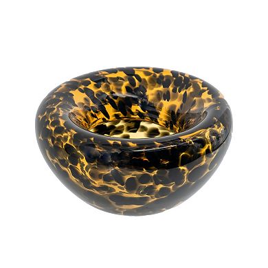 Cheetah Print Decorative Vase Table Decor
