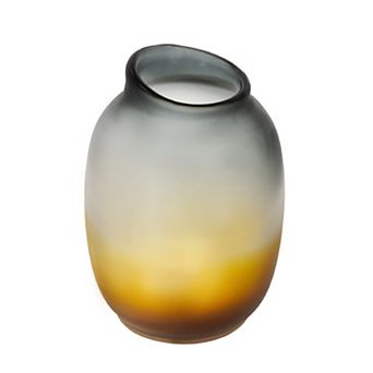 A&B Home Normand Ombre Glass Vase Table Decor