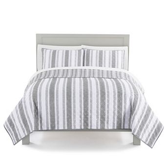 The Big One® Mason Stripe Reversible Quilt Set