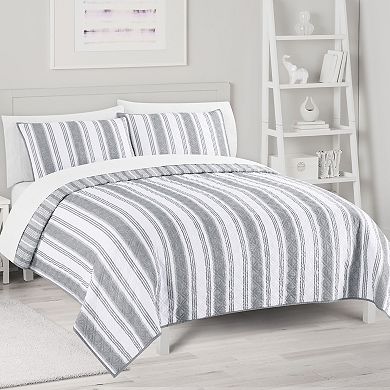 The Big One® Mason Stripe Reversible Quilt Set