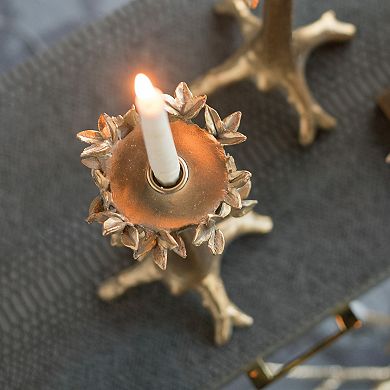 Tree Tapered Candle Holder Table Decor