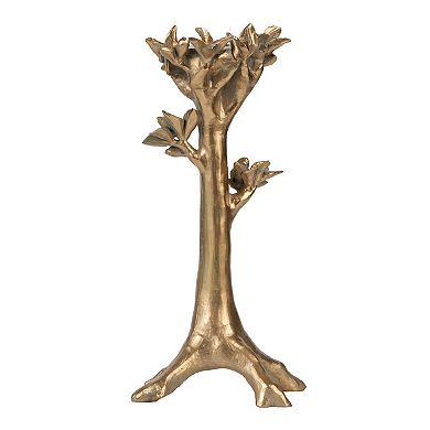 Tree Tapered Candle Holder Table Decor
