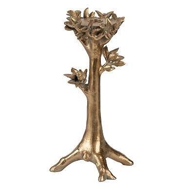 Tree Tapered Candle Holder Table Decor