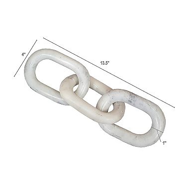 Marble Chain Table Decor